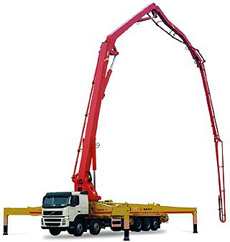 Truck-mounted Concrete Pump