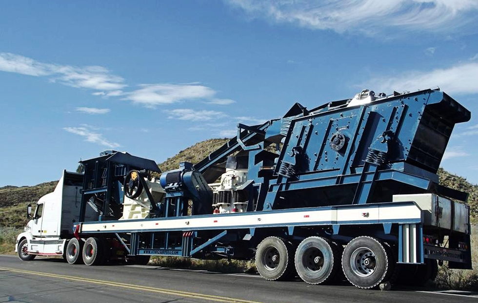 Portable Cone Crushing Plant